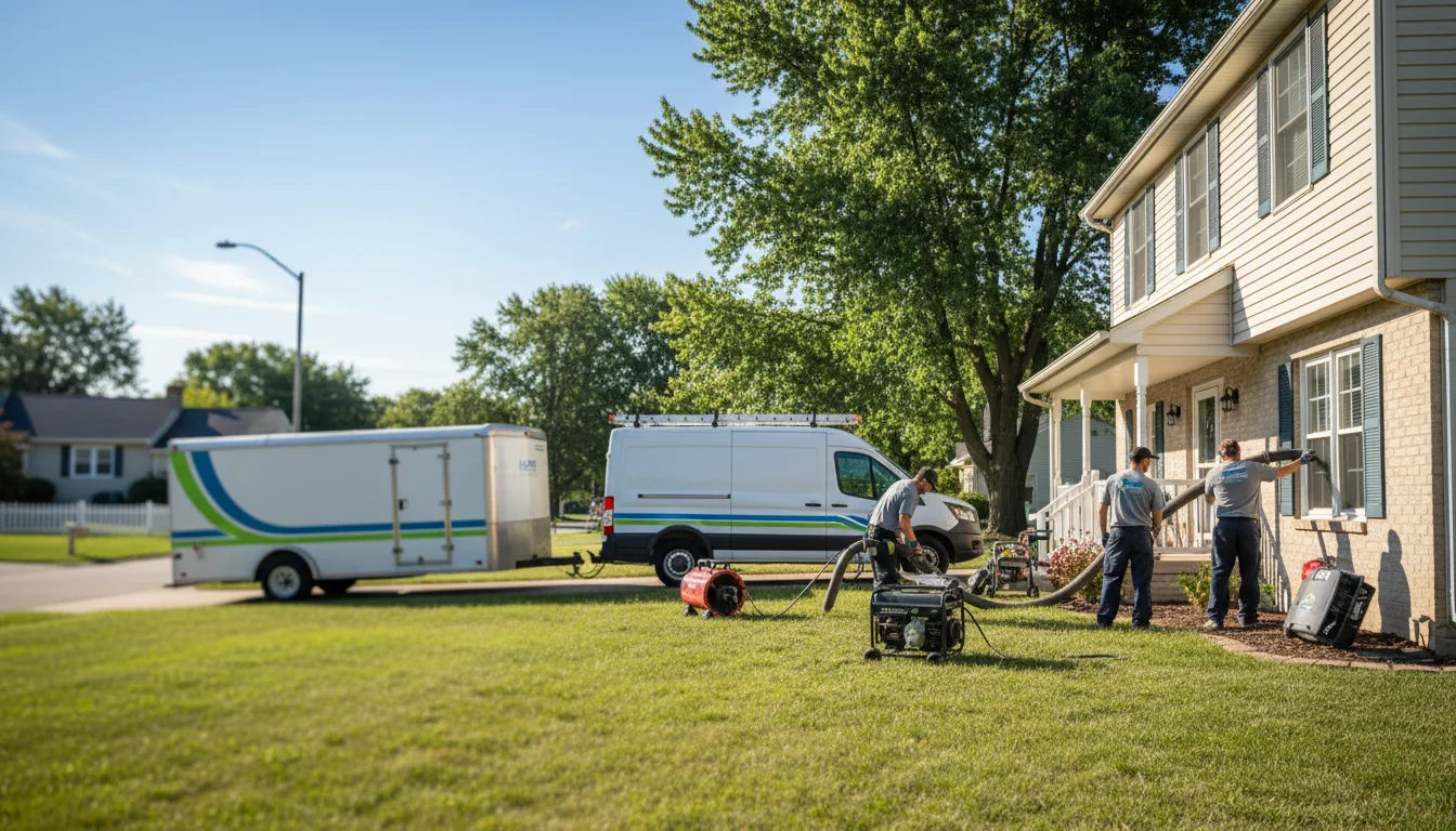 Flooded Basement Restoration And Cleanup With Repair in Angela, MT near me